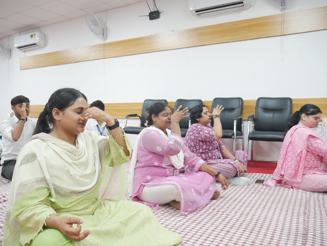 World Yoga Day 2024 in IIBM Patna